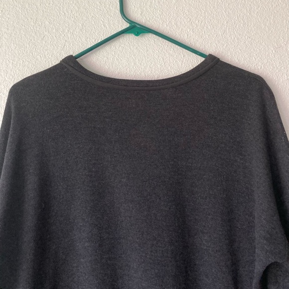 Wilfred Free Grey 68%Cotton 23%Modal Oversized Long Top size M - Picture 5 of 12